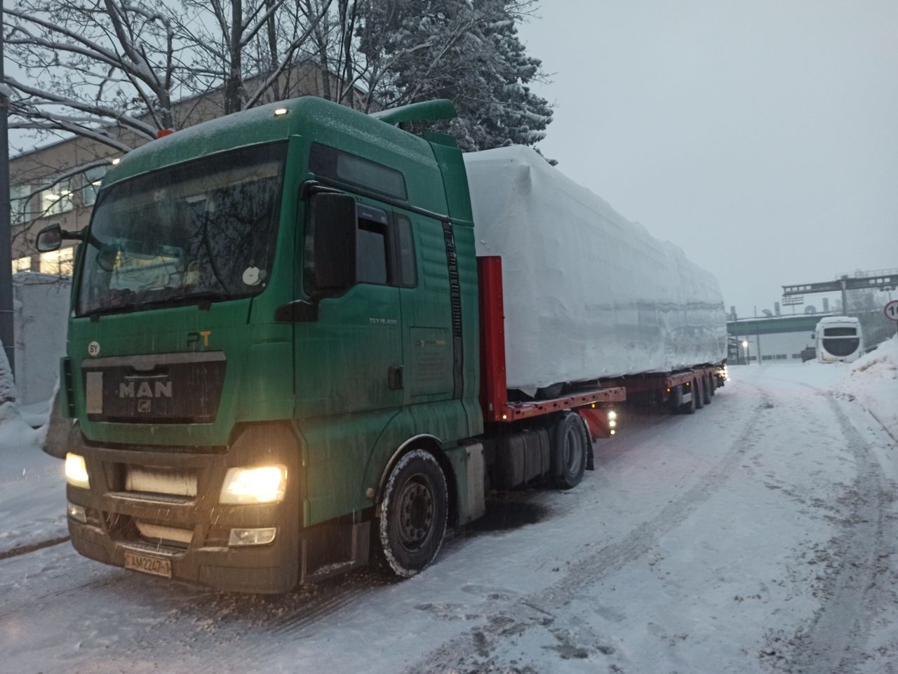 Негабаритная перевозка из Беларуси в Европу