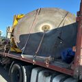 Перевозка негабаритной пилы по распилке камня из Польши в Беларусь